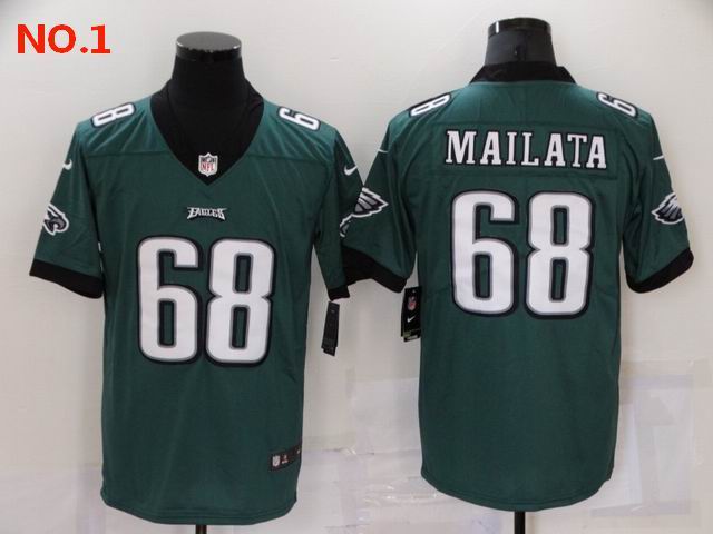 Men's Philadelphia Eagles #68 Jordan Mailata Jerseys-45